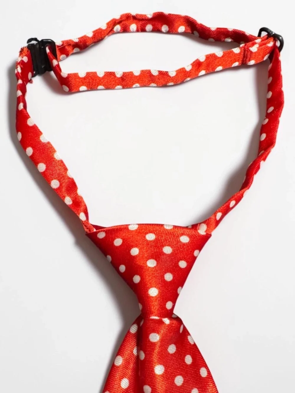 Red Polka Dot Dog/Cat Tie Adjustable Pet Necktie NWOT
